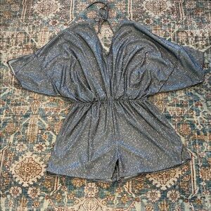 Sparkling Halter Romper size Medium